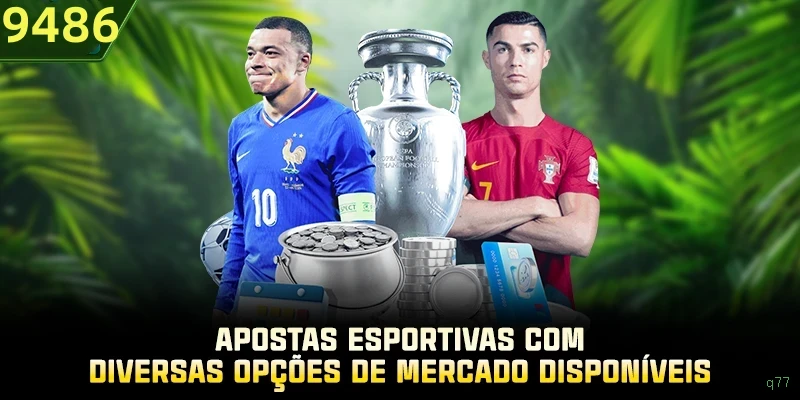 Imagem promocional das apostas esportivas da q77